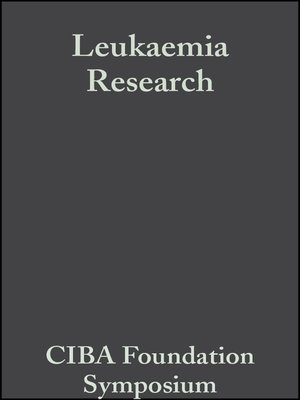 cover image of Leukaemia Research